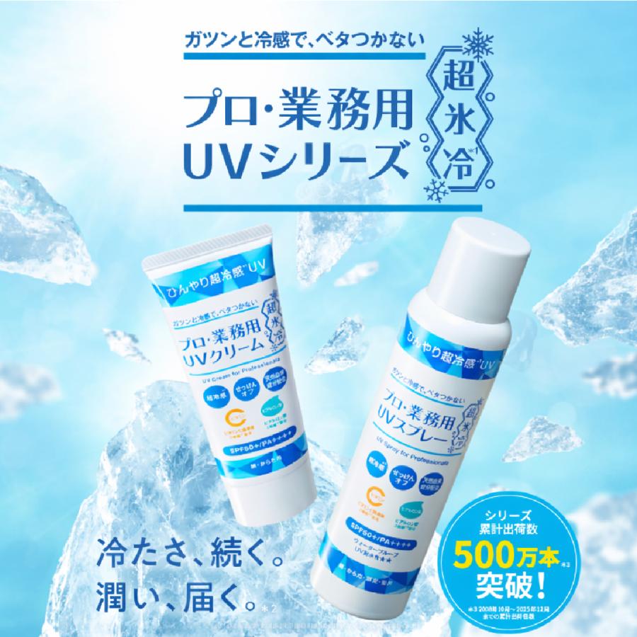 YA‐MAN（ヤーマン） 日焼け止め プロ業務用 UVスプレー超氷冷 2個 90g