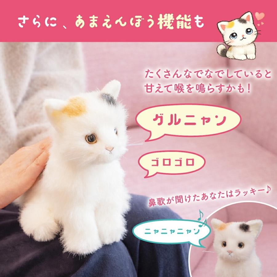 ぬいぐるみ しゃべる 猫 かわいいなきごえ あまえんぼう 子ねこちゃん