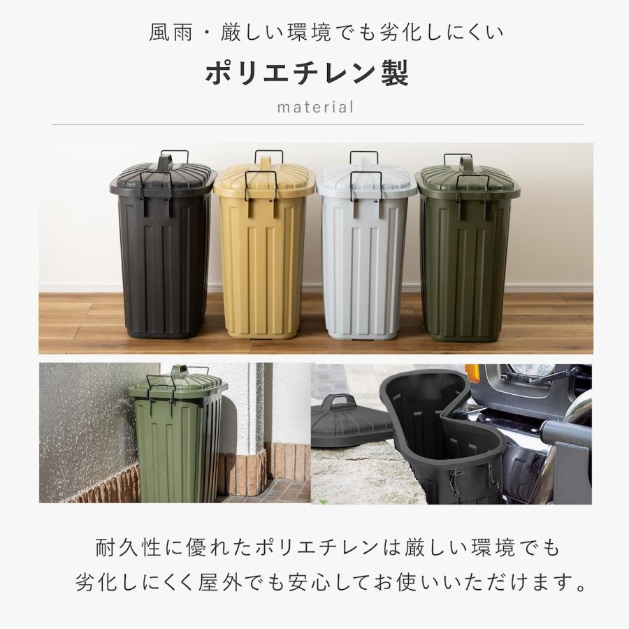 東谷 ゴミ箱 分別 屋外 60l ごみ箱 ダストボックス 蓋付きゴミ箱 分別