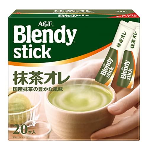 AGF(エージーエフ) ブレンディ スティック 抹茶オレ 【 粉末 抹茶 】 20個 (x 1) | 