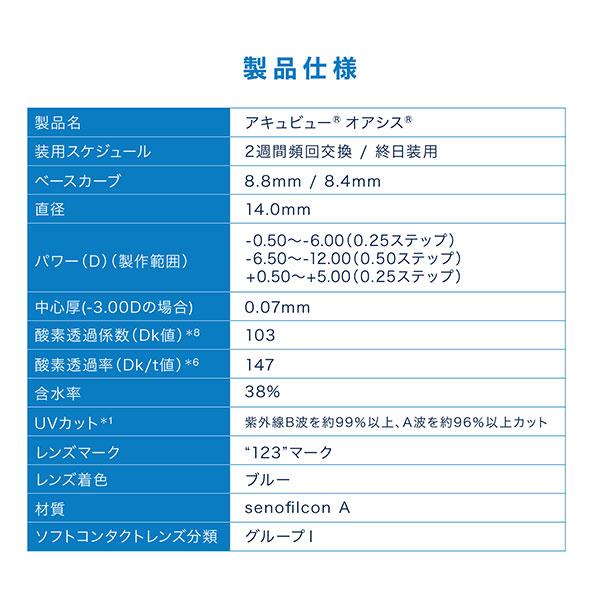 コンタクトレンズ 2WEEK アキュビューオアシス×1箱 送料無料 2週間使い捨て | ACUVUE | 08