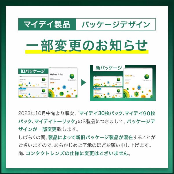 コンタクトレンズ 1DAY マイデイ90枚×4箱 1日使い捨て クーパービジョン 送料無料 処方箋提出 / 1day｜atcontact｜02