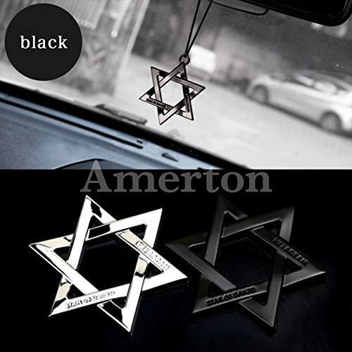アメルトン Amerton 車 ルームミラー 飾り ハンギング 六芒星 車内 ブラック S 1223 At Design 通販 Yahoo ショッピング