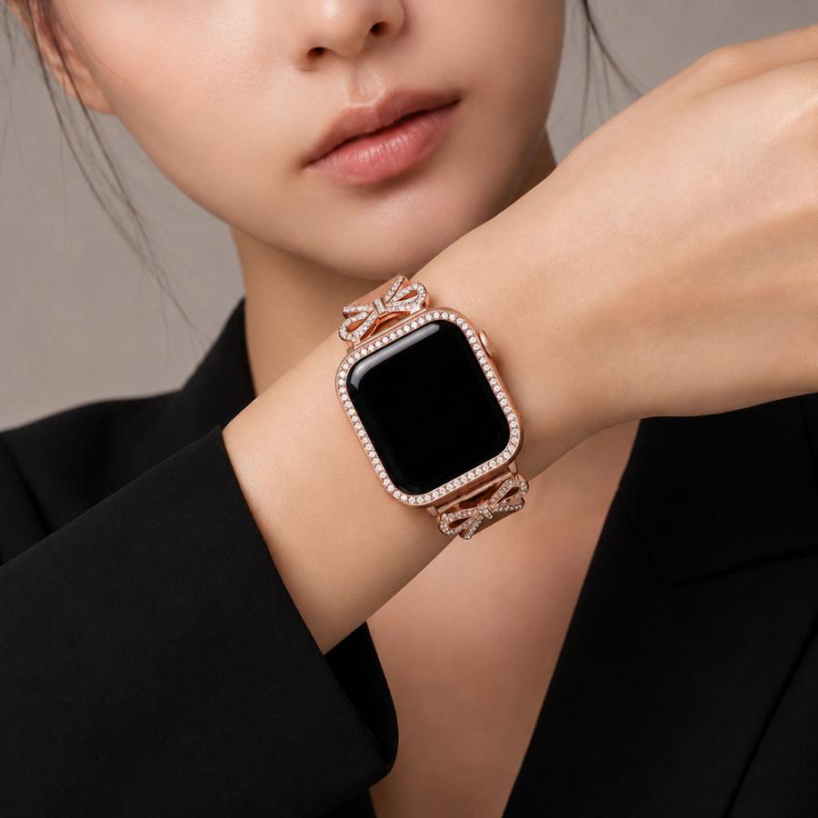 エンパイア アップルウォッチ カバー キラキラ apple watch ケース