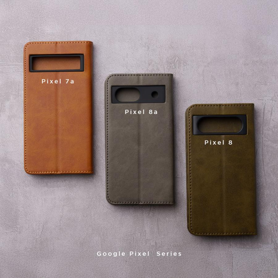 Google Pixel 9 9pro 9a 8a 8 7a ケース 防水レザー 手帳型 Pixel8a ケース 手帳 Pixel8 ケース Pixel7a ケース グーグル ピクセル ケース カバー シンプル 大人 | エンパイア | 03