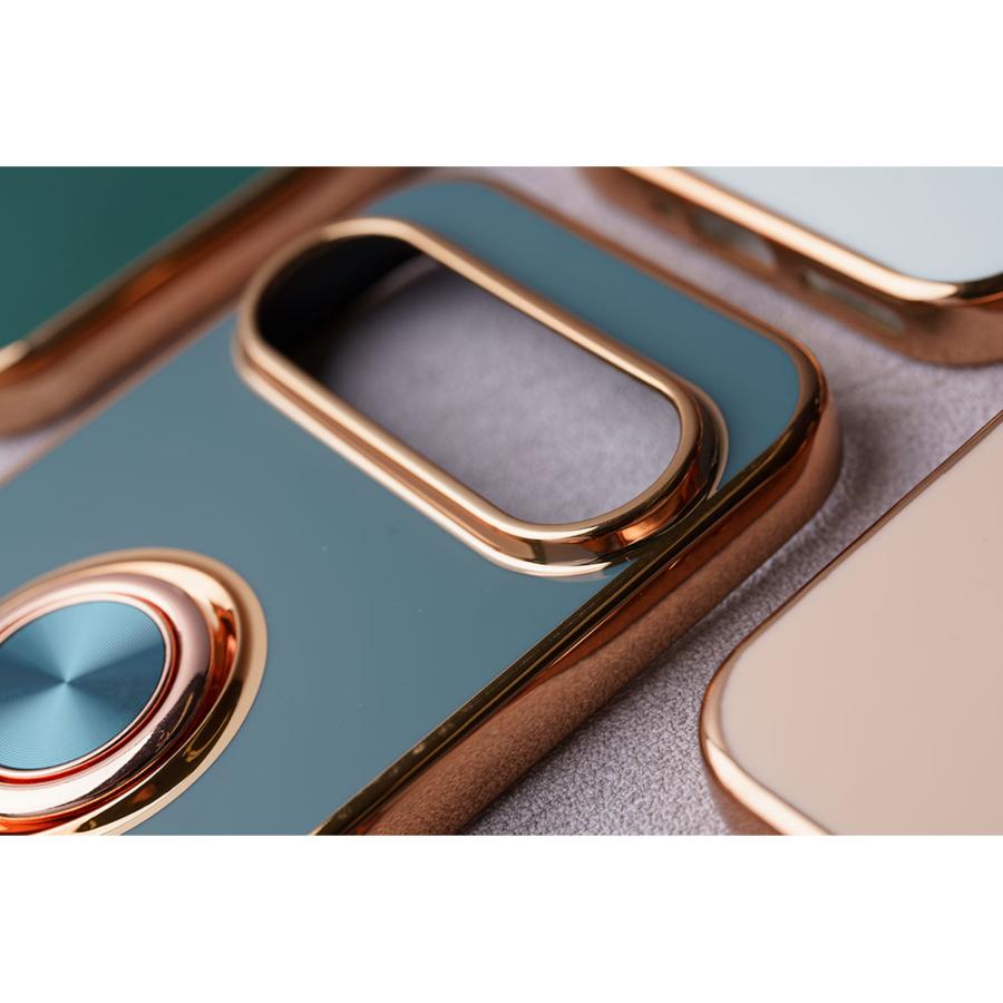 Google Pixel 9 9pro 8a 7a ケース TPU 耐衝撃 リング付き 大人 かわいい おしゃれ グーグル ピクセル カバー リング スマホケース | エンパイア | 03