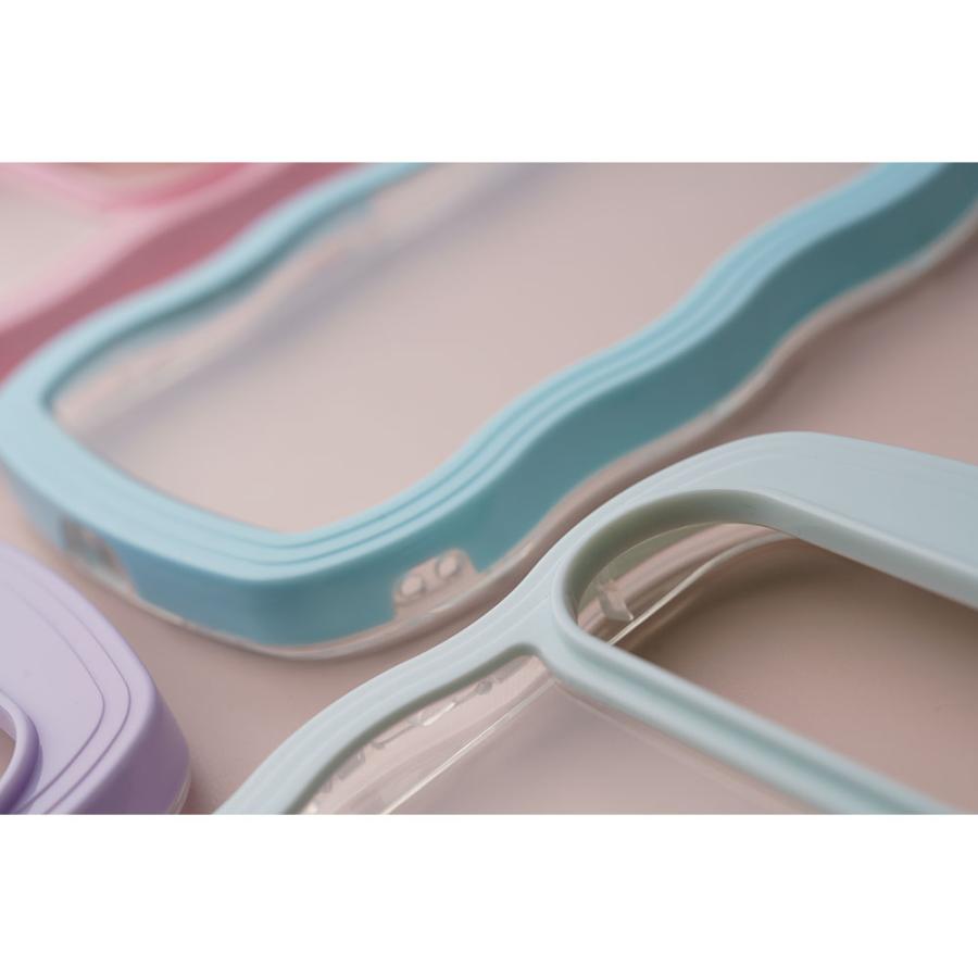 Google Pixel ピクセル9a 9 9pro 8a 7a ケース 可愛い おしゃれ うねうね なみなみ 推し活 ウェーブ 韓国 ブランド 推し活 波 | エンパイア | 03