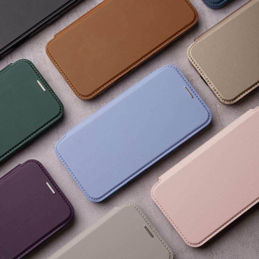 背面クリア Magsafe対応 iPhone16 16e ケース 手帳型 かわいい クリア iPhone15 14 13 12 11 pro アイフォン ケース カバー シンプル 大人 メンズ レディース PU | エンパイア | 01