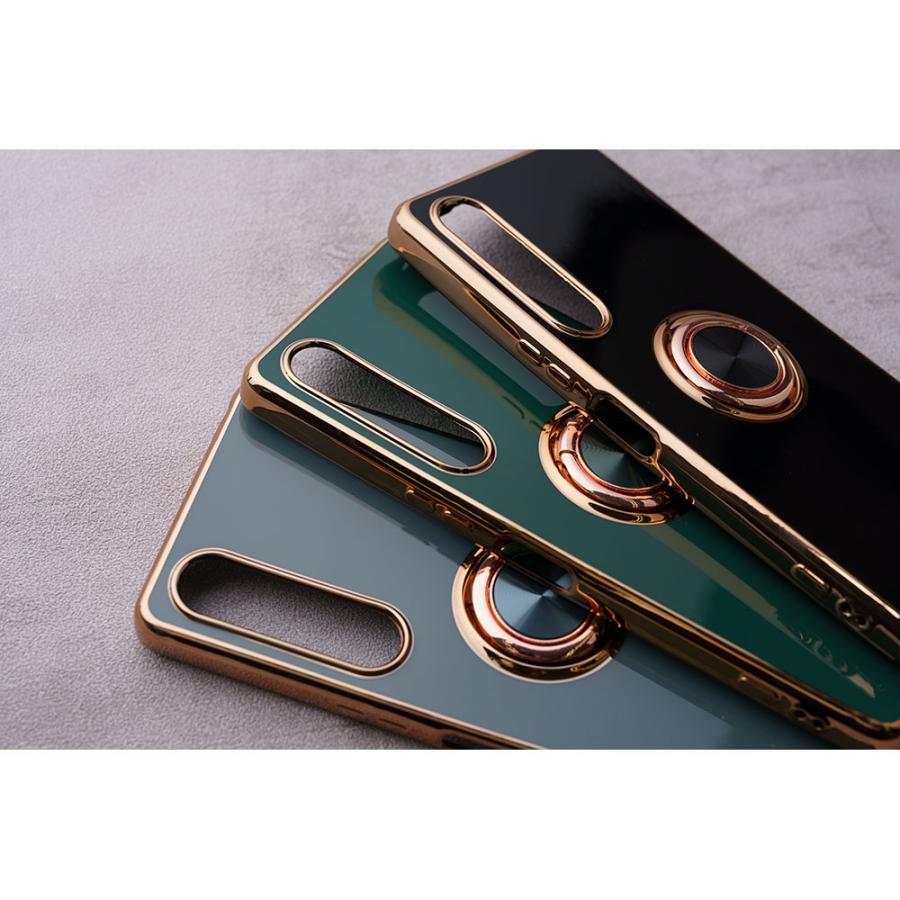 Xperia ケース 1VI 10VI 10V 5V 1V Xperiaケース TPU 耐衝撃 リング付き 大人 かわいい おしゃれ エクスペリア ケース カバー リング スマホケース | エンパイア | 05