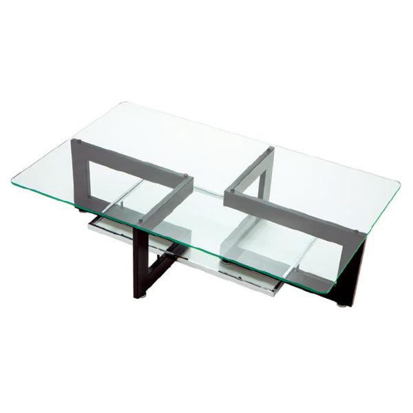 リビングテーブル ガラステーブル YG-17 130×80cm 長方形 ブラックスチールフレーム シンプル モダン 日本製 :AR-YG17: アットイーズ - 通販 - Yahoo!ショッピング