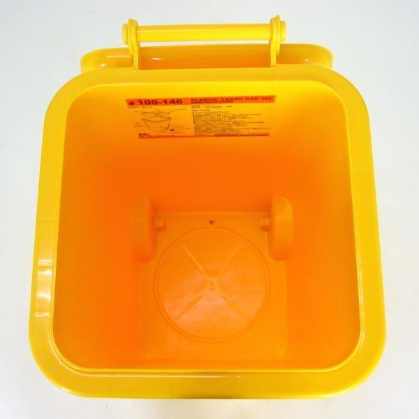 DULTON ダルトン 45L ゴミ箱 オレンジ キャスター付き DULTON（ダルトン） ゴミ箱 ダストボックス フタ付 プラスチック