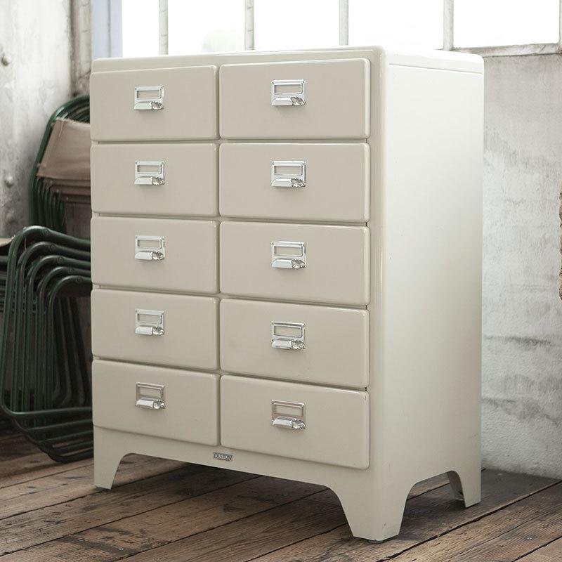 DULTON チェスト スチール製 ダルトン 2 COLUMNS BY 5 DRAWERS DULTON チェスト スチール製 ダルトン 2 COLUMNS BY 5 DRAWERS