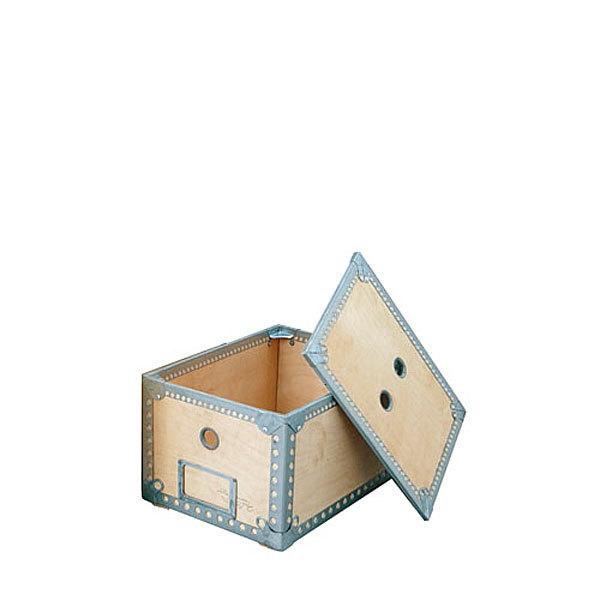 DALTON WOODEN BOX (S)/木製 収納ボックス ダルトン　2個 DULTON ONLINE SHOP | WOODEN BOX FOR POSTCARDS NATURAL: ホーム用品