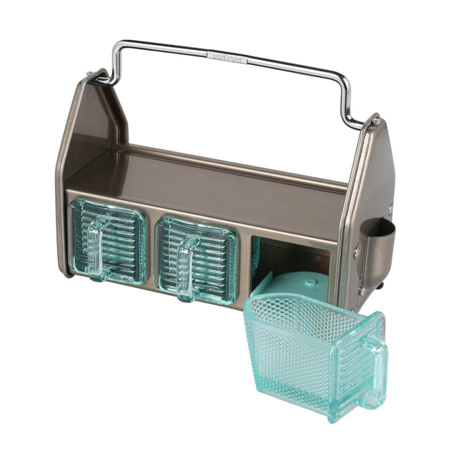 ヴィンテージ　メタルストッカー　ミッドセンチュリー　小物入れ　ガレージ atease_dl-123-384