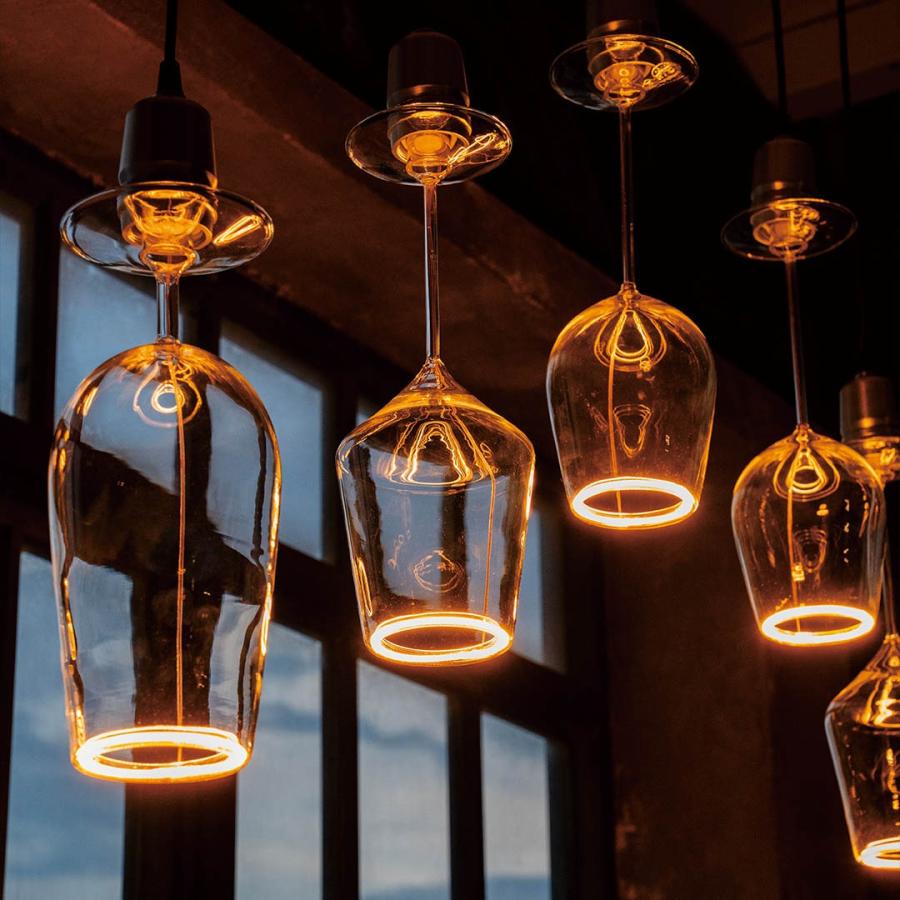 新品未使用✨ DULTON ダルトン ワイングラス照明 インテリア LED DULTON（ダルトン） インテリア 照明 LED電球 LED ワイン グラス
