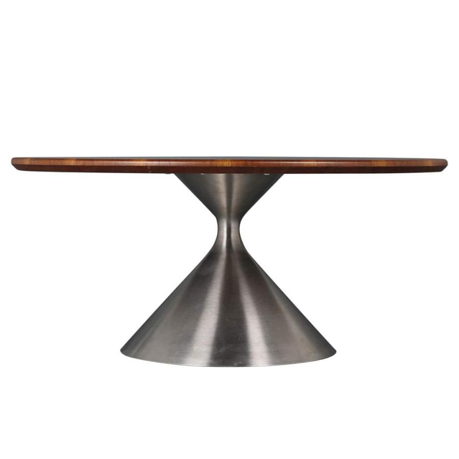 ☆美品☆ ダルトン　ラウンドラジエイト　コーヒーテーブル DULTON（ダルトン） ローテーブル ラウンドテーブル リビングテーブル