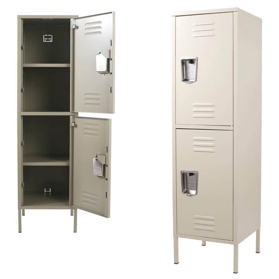 DULTON（ダルトン） ロッカー 収納庫 2枚扉 スチール製 スチール