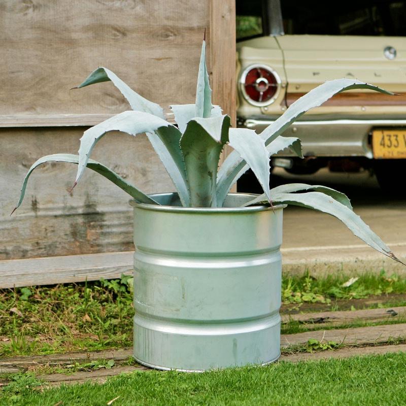 DULTON 鉢カバー プランター 大型 ダルトン ガルバナイズド