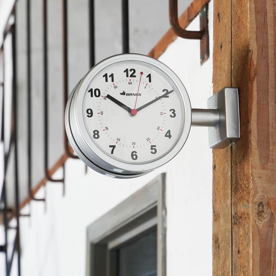 DULTON（ダルトン） ウォールクロック 両面時計 壁掛け時計 ダブル