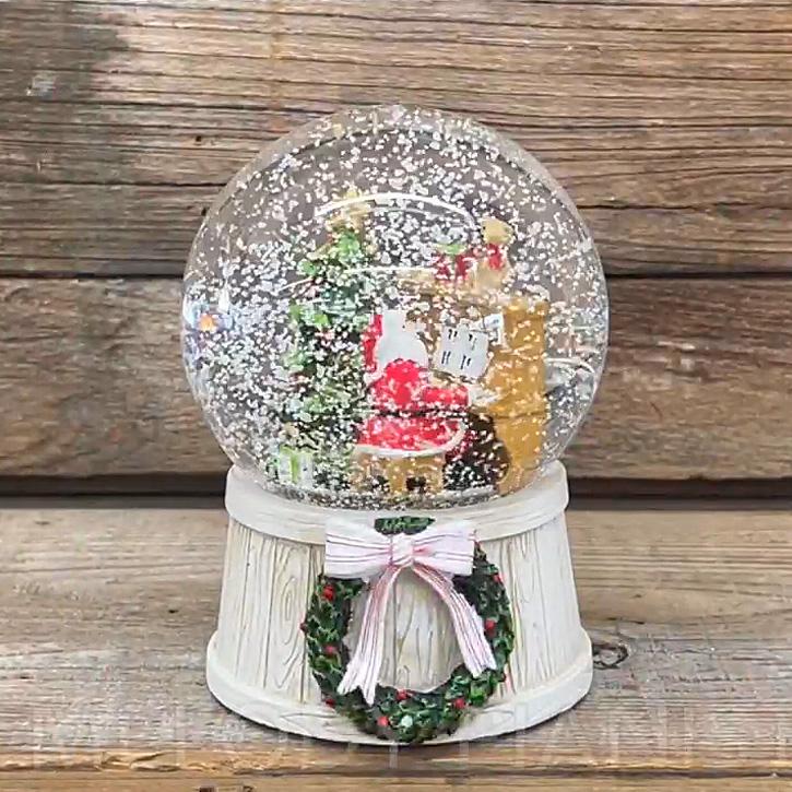 DULTON（ダルトン） スノードーム クリスマス スノーグローブ メロディ