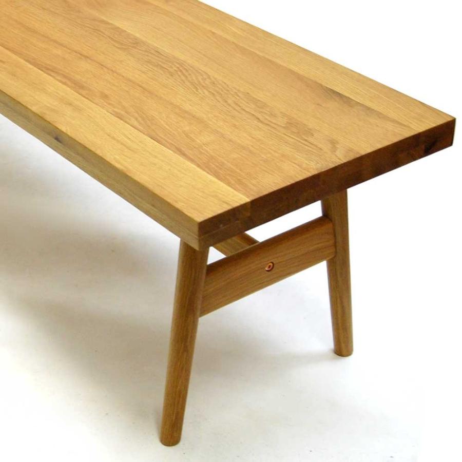 ベンチ ダイニングベンチ 160cm 天然木 オーク無垢材 ストレートタイプ Nordic 2 ノルディック |  | 03