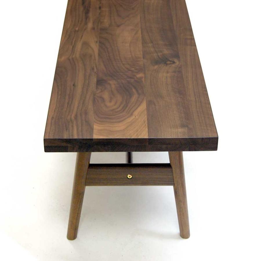 ベンチ ダイニングベンチ 180cm 天然木 ウォールナット無垢材 ストレートタイプ Nordic 2 ノルディック |  | 02