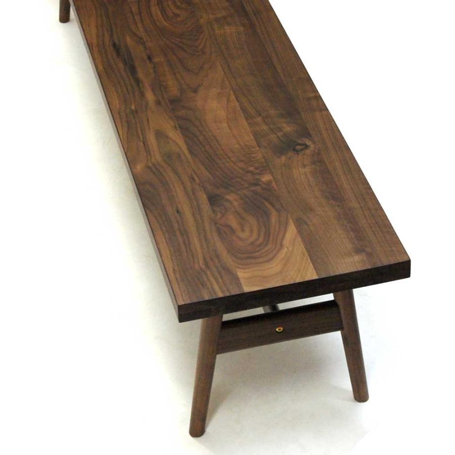 ベンチ ダイニングベンチ 180cm 天然木 ウォールナット無垢材 ストレートタイプ Nordic 2 ノルディック |  | 03