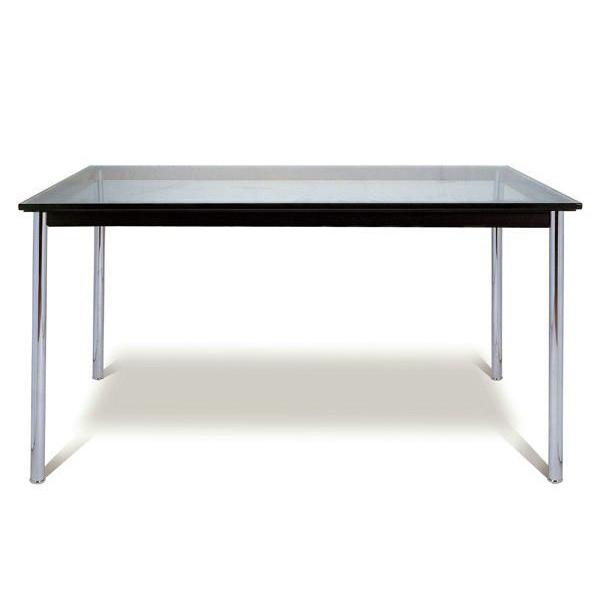 LC10 ダイニングテーブル 1400 ル・コルビジェ 15mm強化ガラス リプロダクト シンプルモダン