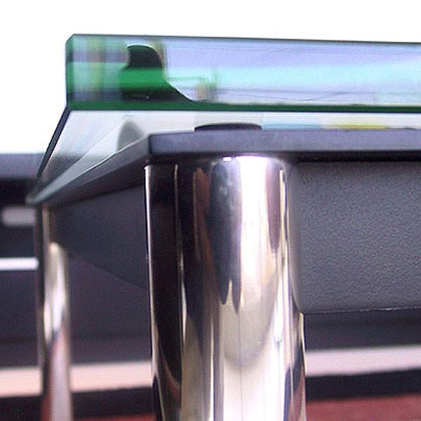 美品 LC10 ダイニングテーブル 1400 ル・コルビジェ 15mm強化ガラス リプロダクト シンプルモダン 【S1117051255】(39039円)