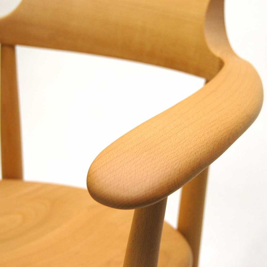 飛騨産業 ダイニングチェア CRESCENT クレセント アームチェア SG261AB