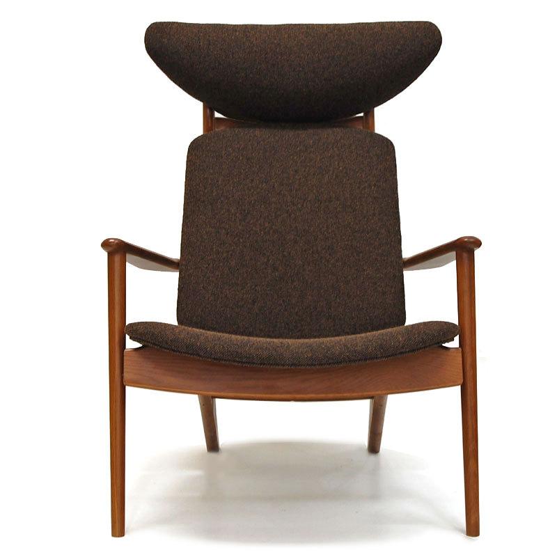 イージーチェア パーソナルチェア POPOLU オーク材 ハイバック 北欧モダン HKPOPOLUECアットイーズ 通販