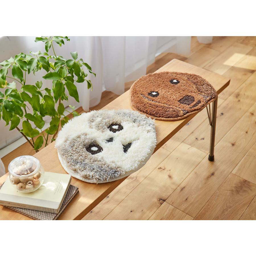 スミノエ マット チェアパッド チェアマット INUKAO イヌカオ シーズー