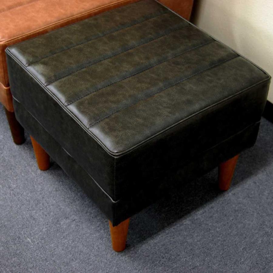 スツール オットマン JAM-LD PVCレザー 標準クッション仕様 リビング