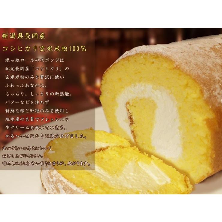新潟米粉のもっちりロールケーキ 米っ娘ロール 生チョコ味2個セット 油脂不使用低カロリースイーツ送料無料 Komekororu005 あっとえちご 通販 Yahoo ショッピング