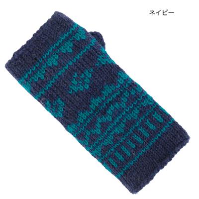 ハンド ウォーマー デルタ 裏フリース グレー チャコール ネイビー 