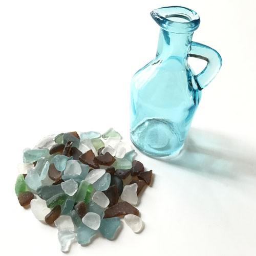 シーグラス 小粒 100g入りガラスの小瓶 ブルー ブルークレール プチボトル ワイヤーカップ 天然素材 海の宝石 ビーチグラス ハワイアン雑貨 マリン雑貨 Beachglass 003 アトリエ阿友美 通販 Yahoo ショッピング