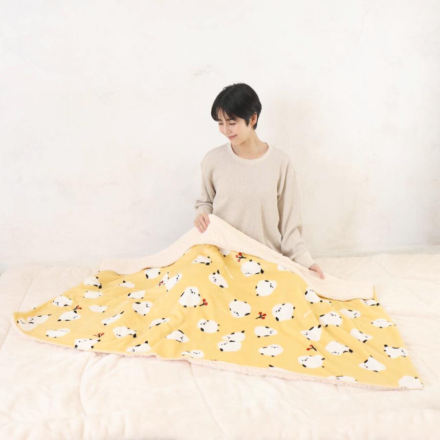 スワンネル ブランケット 100×140cm サモエド シュナウザー トイ