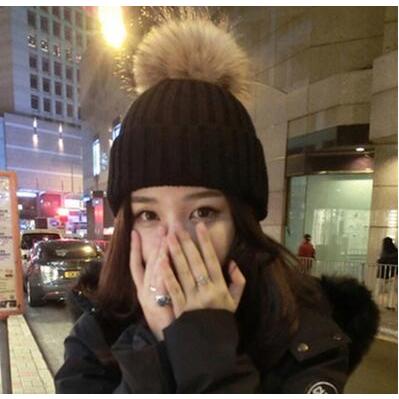 ポンポン ファー付き リブ編み ニット帽 ネイビー ホワイト ワイン ベージュ ブラック ニットキャップ アクリル レディース帽子 メンズ帽子 送料無料 C Knit 005 アトリエ阿友美 通販 Yahoo ショッピング