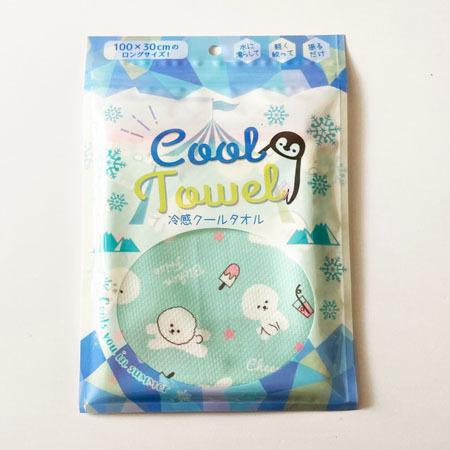 クール タオル ビション フリーゼ ミント ラベンダー ひんやり 冷感 暑