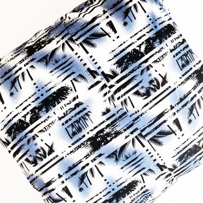 ハワイアン クッション カバー パーム シルエット 総柄 〈デニム〉 コットン 45cm×45cm ハワイアン ファブリック ハワイ生地 日本製 ヤシの木 |  | 02