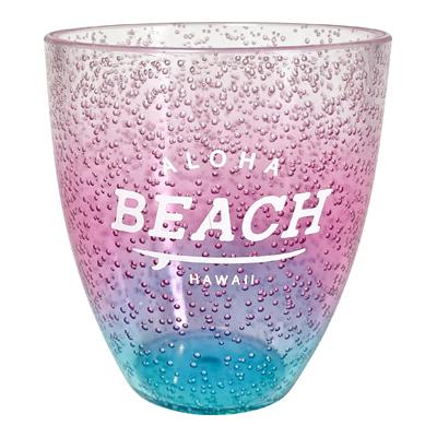 バブル アクリル タンブラー グラデーション BEACH ビア グラス