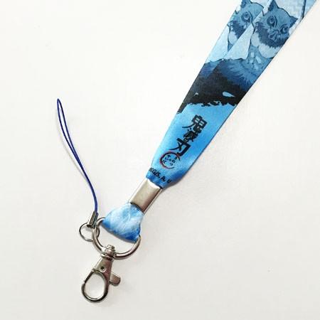 鬼滅の刃 ネック ストラップ きめつのやいば グッズ 竈門 炭次郎 我妻