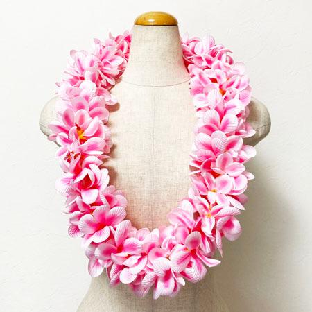 プルメリア ダブル レイ ピンク ハワイアン フラワーレイ フラダンス レイ 造花 ハワイアンレイ ハワイアン ウエディング セレモニー Lei 026 2 アトリエ阿友美 通販 Yahoo ショッピング