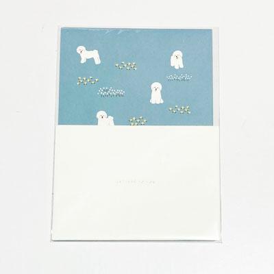 レター セット ビション フリーゼ 18 Bichon frise ドッグ いぬ イヌ