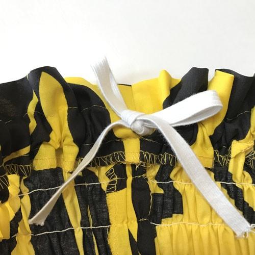 シャーリング ロング ワンピース イエロー グラデーション タパ柄 ティアレ 送料無料 マキシ ワンピ ロングドレス ハワイアン ファブリック 日本製 Original Onepi 001 1 アトリエ阿友美 通販 Yahoo ショッピング