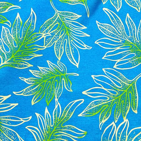 パウ スカート 67cm 72cm 77cm ウエスト無地 ラウアエファーン グラデーション〈 ペールブルー グリーン〉 4本ゴム 送料無料 ハワイアン フラダンス衣装 日本製 |  | 03