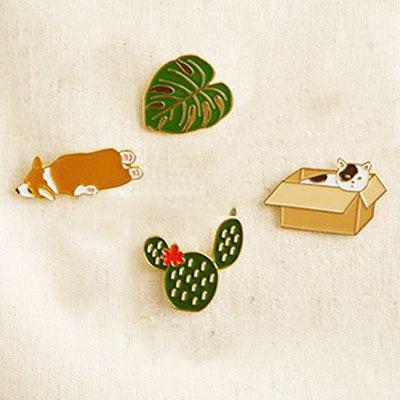 ピン バッジ ビション フリーゼ キャット ウェルシュ コーギー 