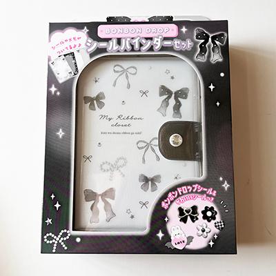 正規品 ボンボン ドロップ シール ＆ シールバインダーセット マイ