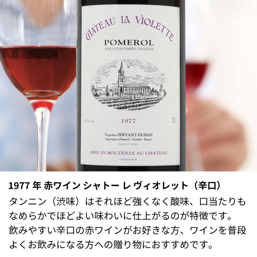 1977年 生まれ年 赤ワイン シャトー レ ヴィオレット 辛口 昭和52年 男性 女性 誕生日プレゼント ワインセット 木箱入 Y 1977 La Violet Cn アトリエココロ Yahoo 店 通販 Yahoo ショッピング