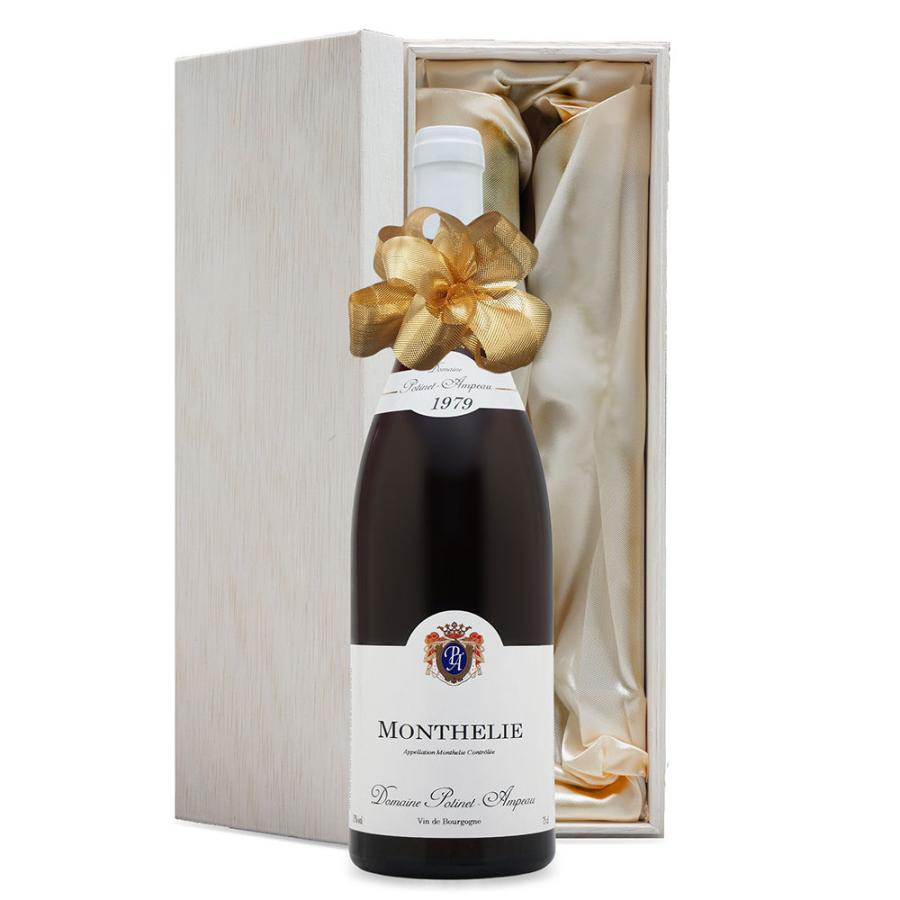 送料無料! 同じ年月を歩んできたヴィンテージワインの贈り物1979年 生まれ年 赤ワイン ポティネ アンポー モンテリ 辛口 昭和54年 男性 女性 誕生日プレゼント ワインセット 木箱入